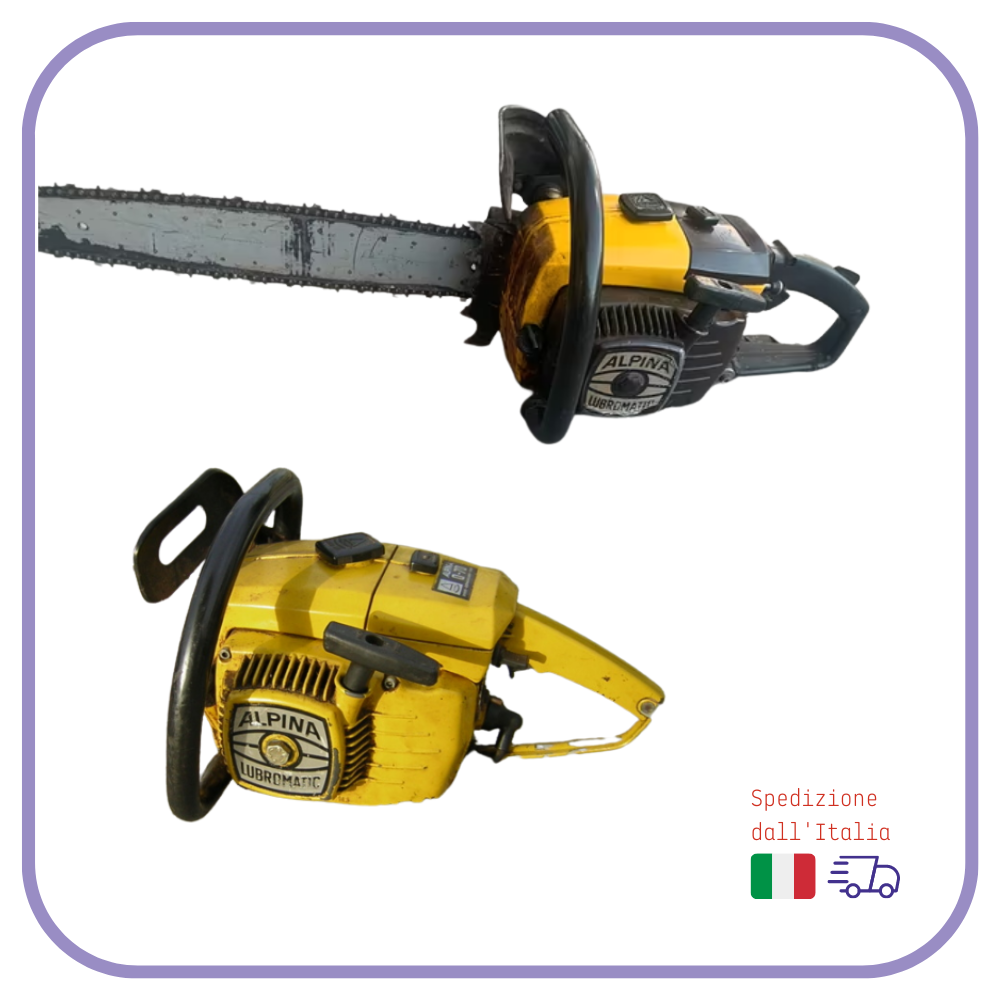MOTOSEGA ALPINA A 70 0-70 ricambio kit TUBO tubazione POMPA OLIO usato