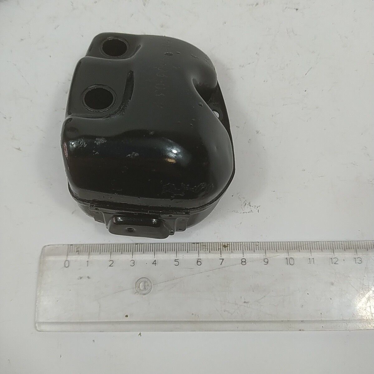 MARMITTA SILENZIATORE TERMINALE per motosega HUSQVARNA 338 XPT 334 ricambi usati