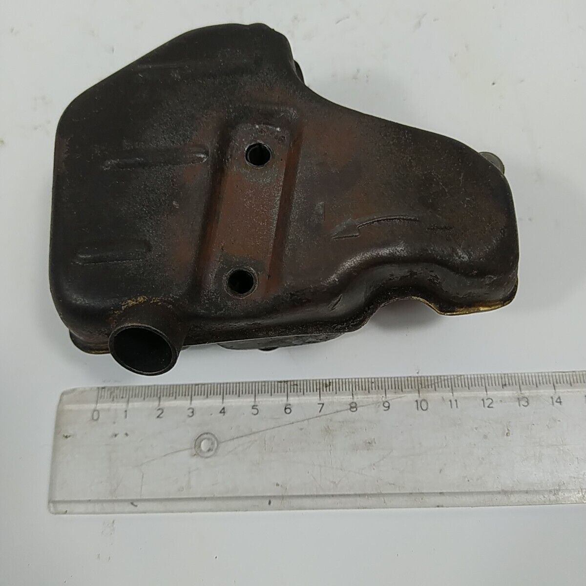 MARMITTA terminale SILENZIATORE PER MOTOSEGA OLEOMAC 945 A ricambi usati