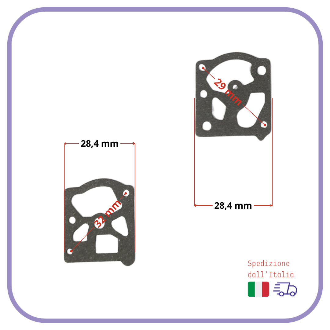 MEMBRANE carburatore WALBRO WT WAT k 20 guarnizione per decespugliatore ricambi