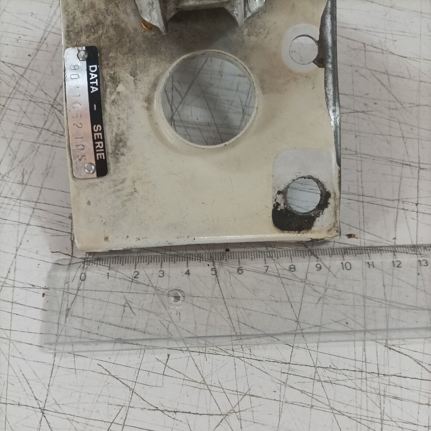 MOTOSEGA CASTOR C70 ALPINA A70 TELAIETTO COPERTURA CILINDRO SUPPORTO MANIGLIA