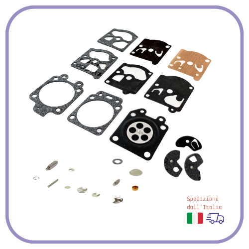 KIT MEMBRANE guarnizione per carburatore WALBRO WT WAT decespugliatore motosega