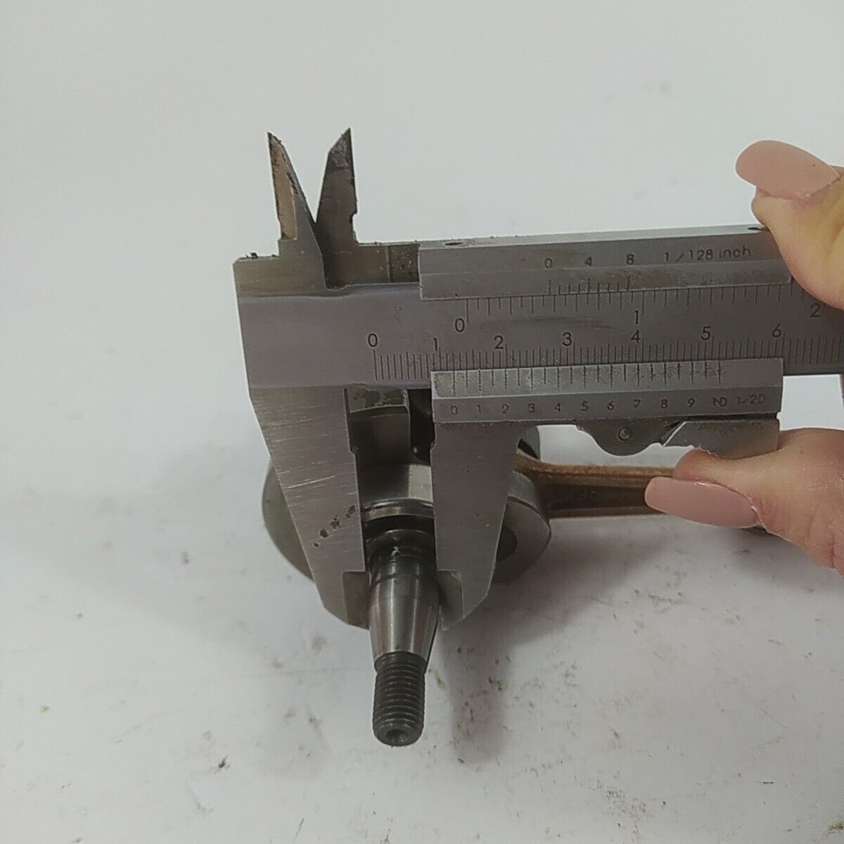 ALBERO MOTORE ORIGINALE per motosega OLEO MAC GS 440 ricambi usati