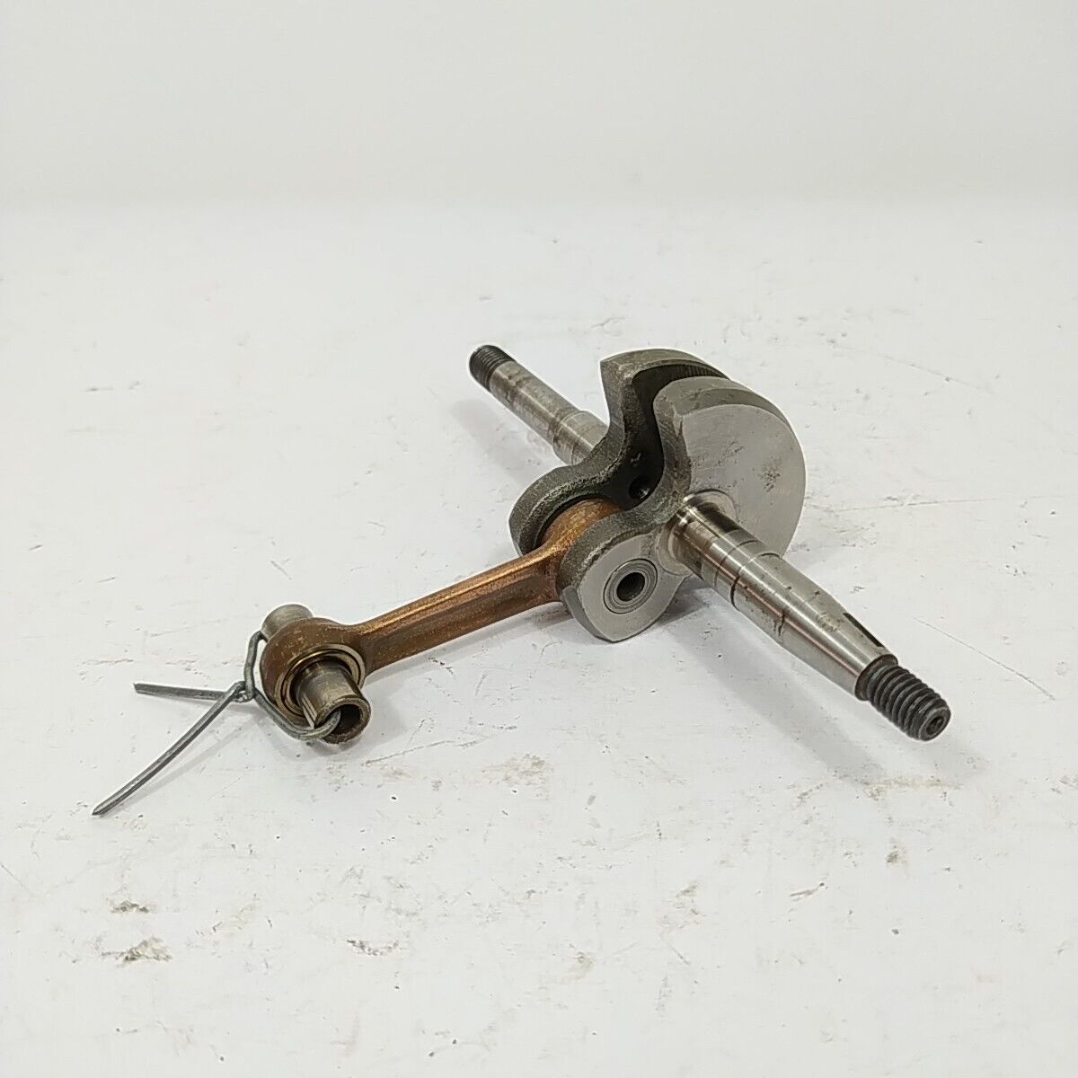 Albero motore originale completo PER MOTOSEGA ALPINA CASTOR 40 41 ricambi usati