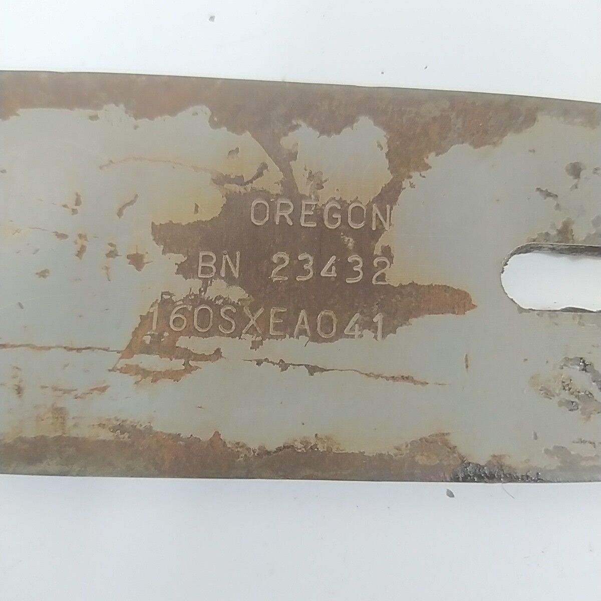 LAMA barra OREGON 23432 160SXEA041 PER MOTOSEGA OPEM 140 Z 45 CM ricambi usati