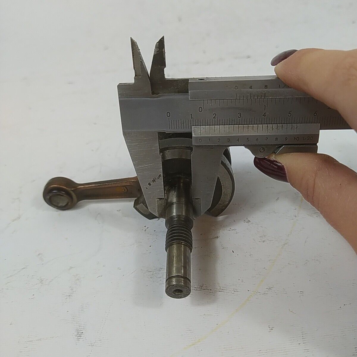 albero motore ORIGINALE PER MOTOSEGA MCCULLOCH PM 480 ricambi usati