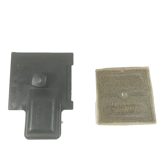 ricambio FILTRO E COPERCHIO ARIA carburatore PER motosega ALPINA CASTOR 40 usati