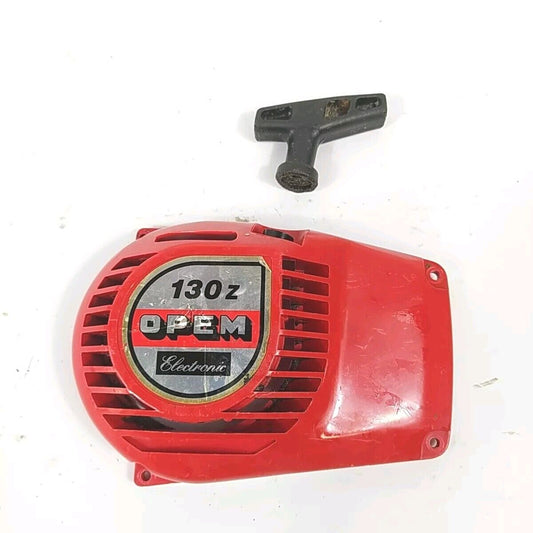 COPERCHIO avviamento A STRAPPO MOTOSEGA OPEM 130 Z ELETEONIC ricambi usati