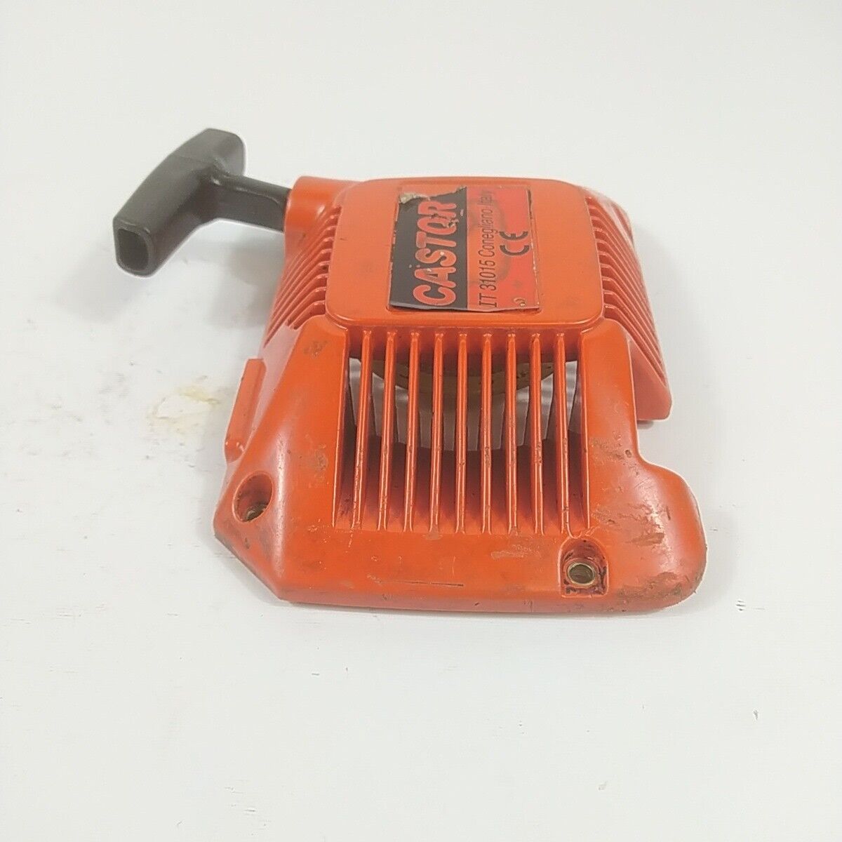 motosega CASTOR ALPINA 450 ricambio COPERCHIO di AVVIAMENTO trascinatore usato