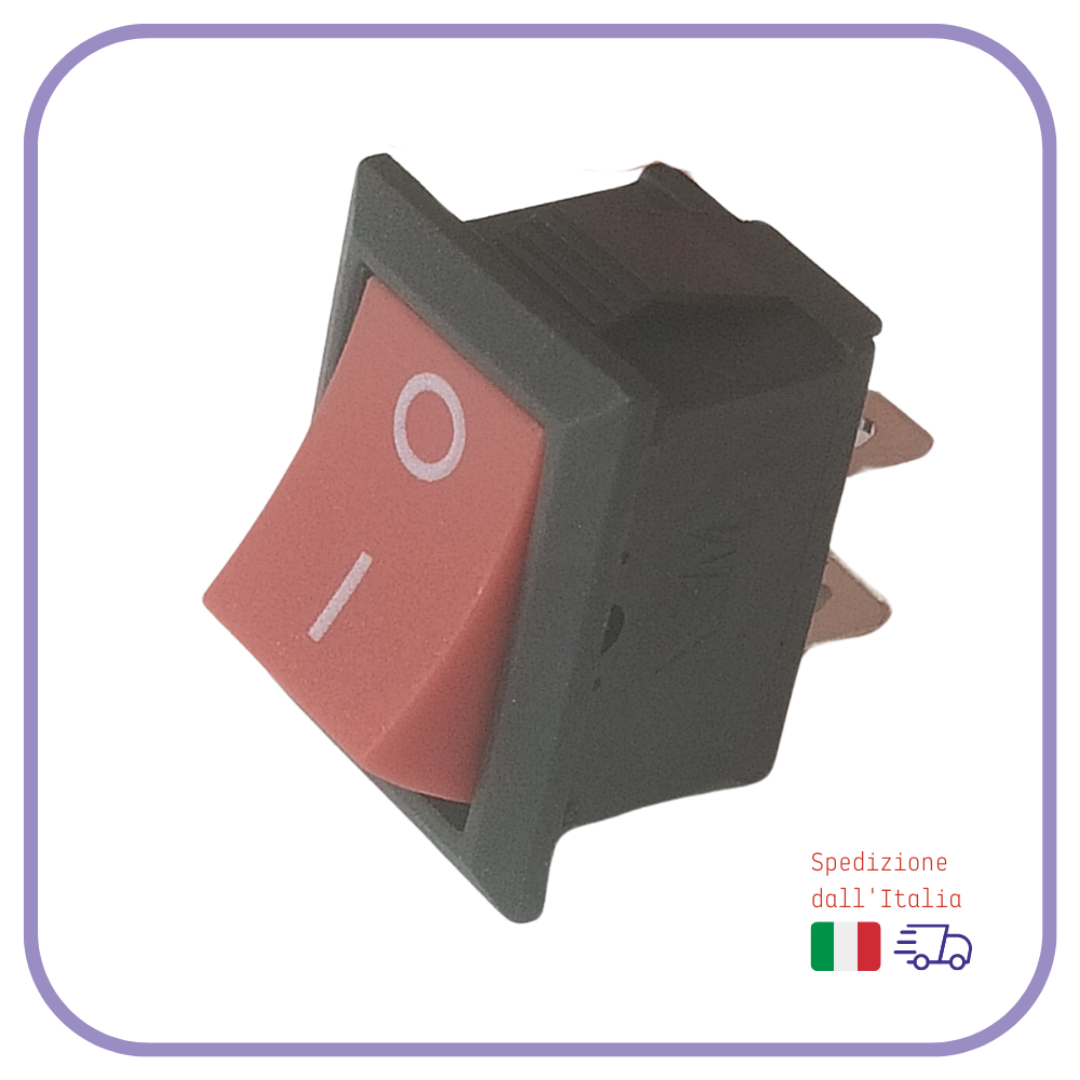 interruttore on off a pulsante per accensione motosega decespugliatore ricambio