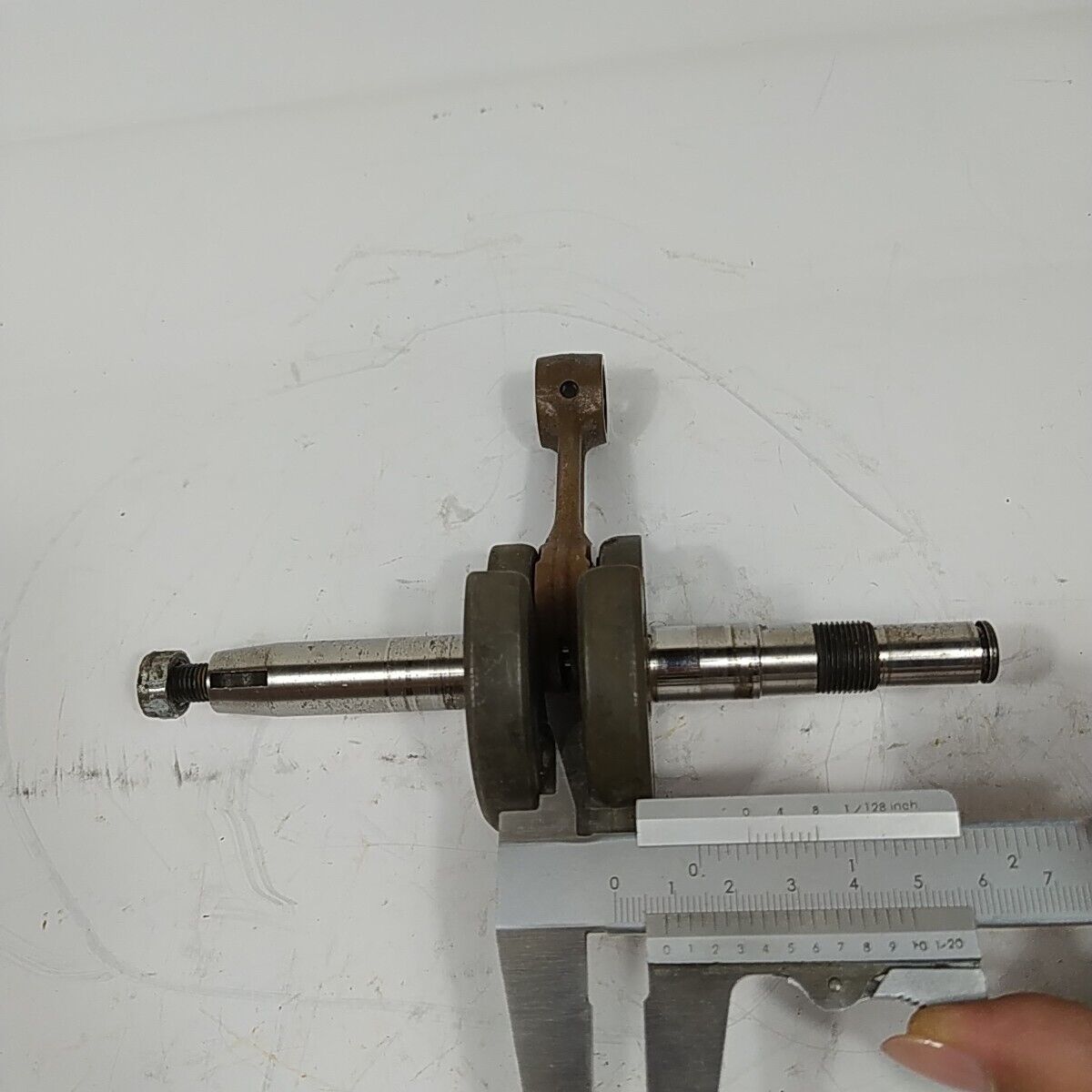 ALBERO MOTORE originale COMPLETO PER MOTOSEGA OPEM SUPER 157 ricambi usati