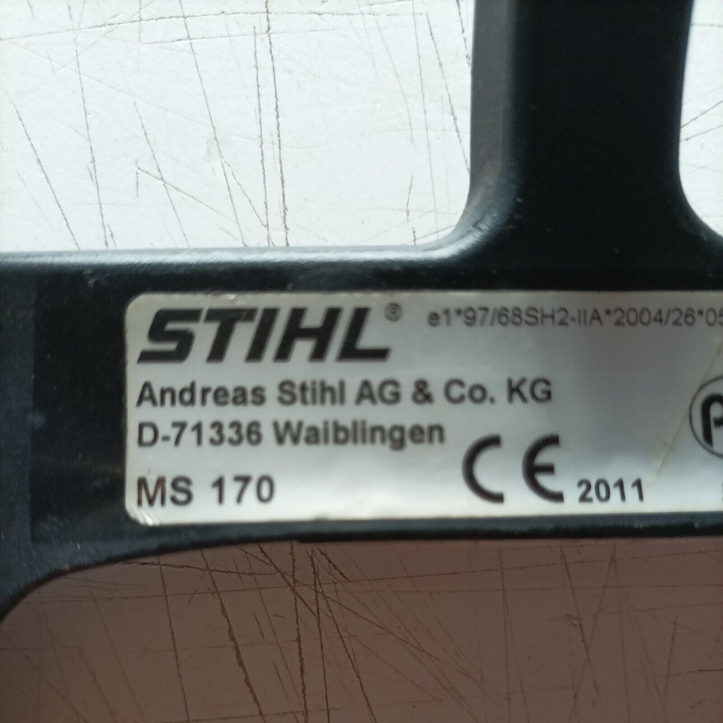 SERBATOIO CARBURANTE MISCELA PER MOTOSEGA STIHL MS 170 180 018 017 ricambi usati