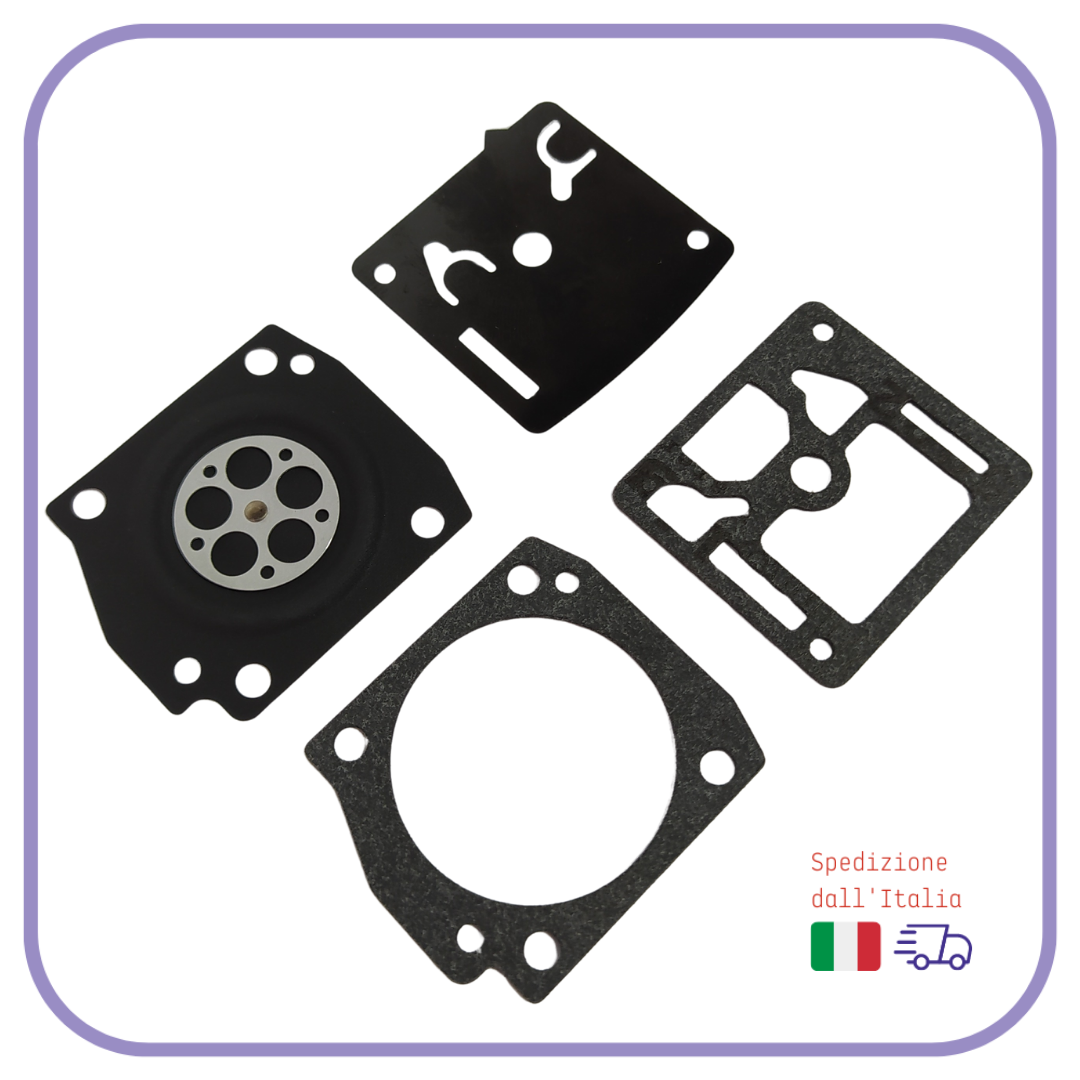 kit MEMBRANA carburatore motosega per HUSQVARNA 340 350 345 345E 340E 346 353