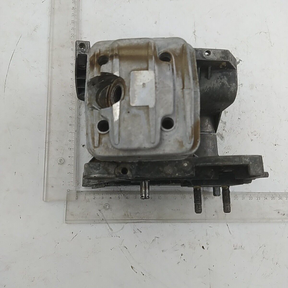 motosega CASTOR ALPINA 450 ricambio MOTORE COMPLETO CILINDRO E PISTONE Usato