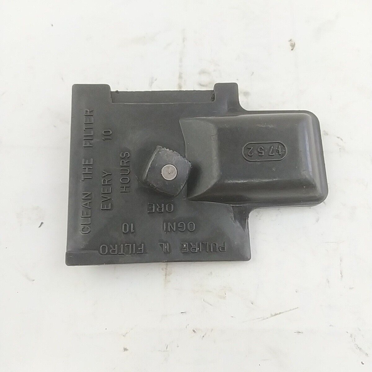 COPERCHIO FILTRO ARIA carburatore PER MOTOSEGA ALPINA CASTOR 40 ricambi usati