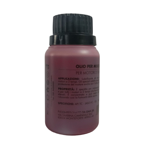 OLIO MOTORE PER MISCELA 2T MOTOSEGHE DECESPUGLIATORE MOTORE A SCOPPIO SINTETICO