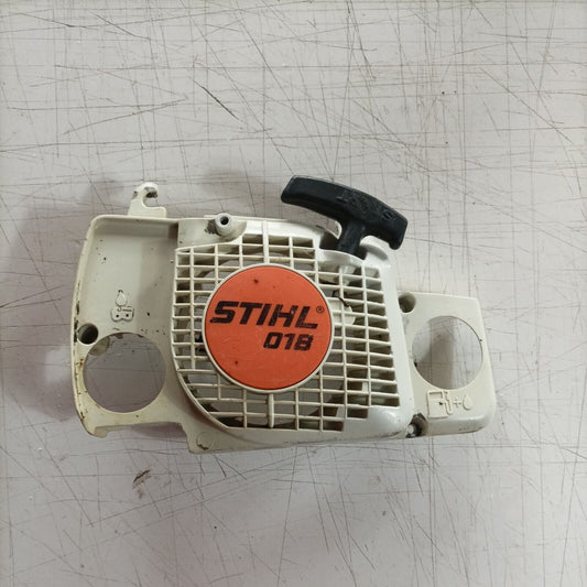 COPERCHIO avviamento AUTOAVVOLGENTE PER MOTOSEGA STIHL 018/MS 170 180 017 usato