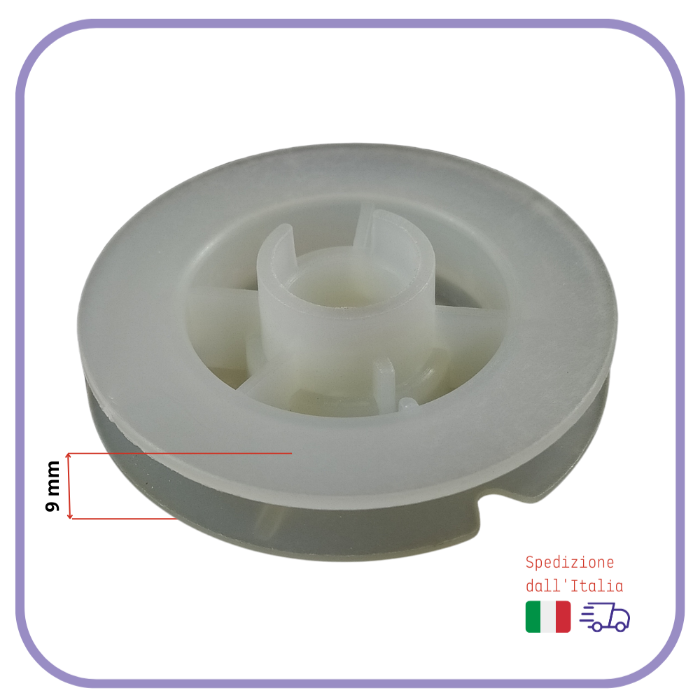 ricambi PULEGGIA di AVVIAMENTO a strappo per motosega 2500 25 cc cinese e alpina