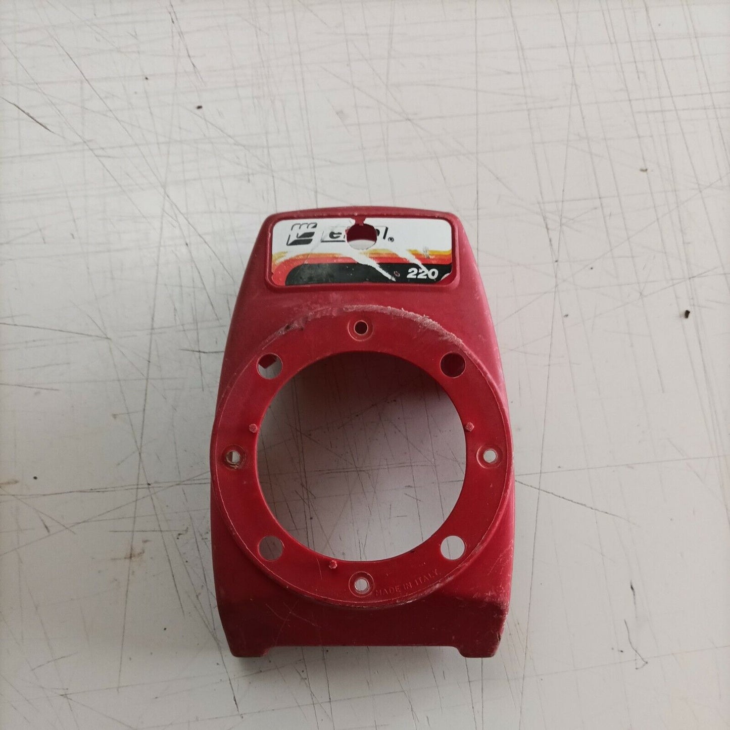 COPERCHIO CONVOGLIATORE copri motore PER DECESPUGLIATORE EFCO 220 ricambi usati