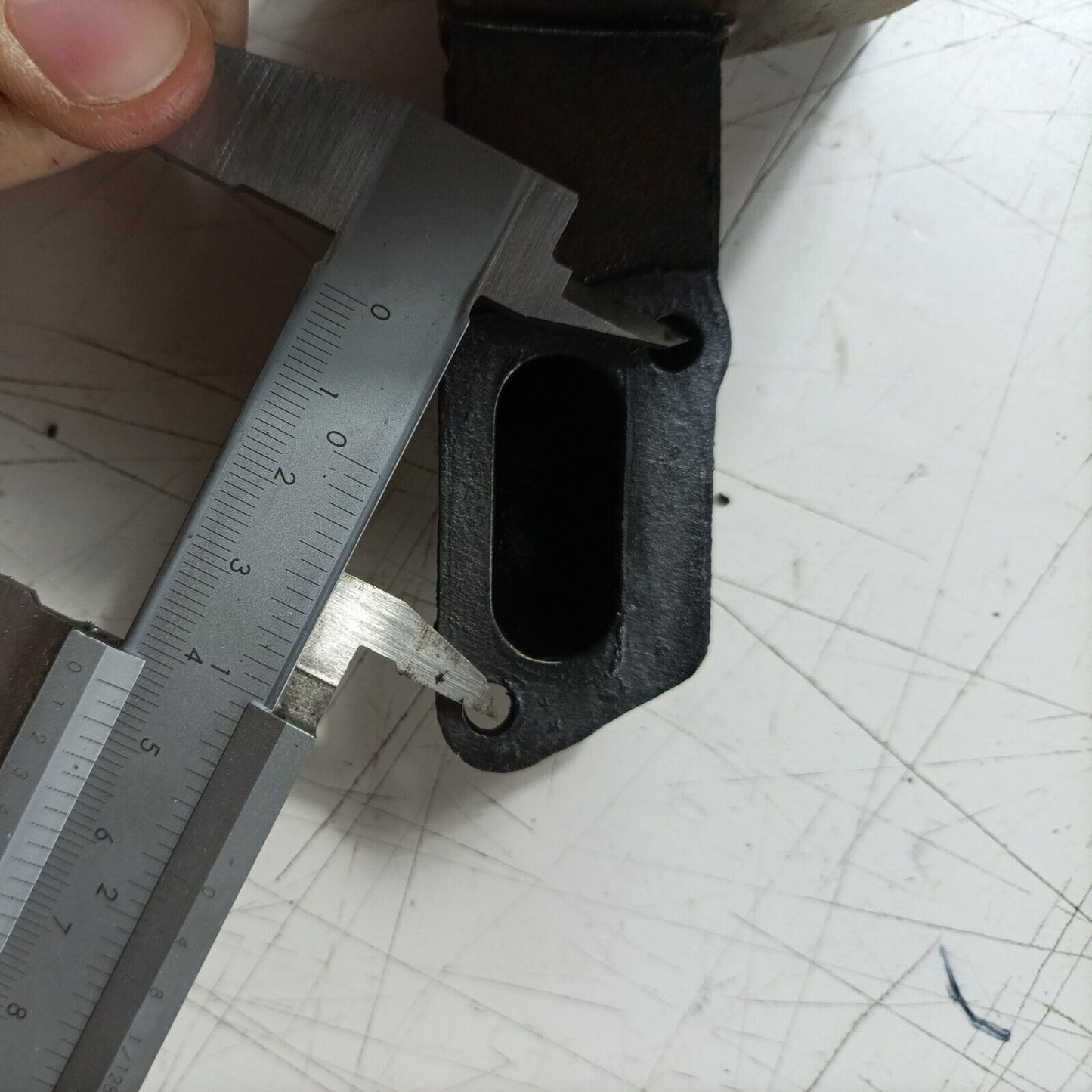 SILENZIATORE MARMITTA TERMINALE DI SCARICO PER MOTOSEGA CASTOR C 70 ALPINA A 70
