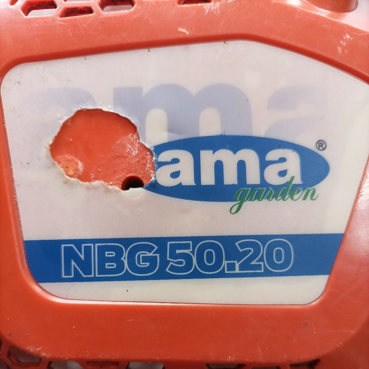 IMPUGNATURA maniglia superiore PER MOTOSEGA AMA NBG 50.20 ricambi usati
