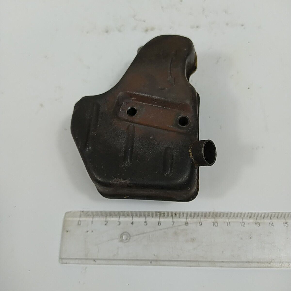 MARMITTA terminale SILENZIATORE PER MOTOSEGA OLEOMAC 945 A ricambi usati
