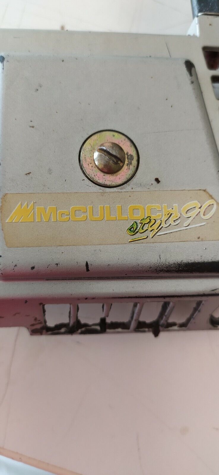 VOLANO E BOBINA AVVIAMENTO MOTOSEGA McCULLOCH CALIFORNIA 90 STYLE ricambi usati
