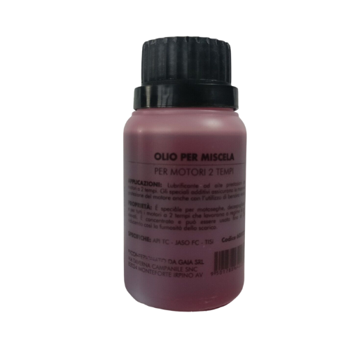 OLIO MOTORE PER MISCELA 2T MOTOSEGHE DECESPUGLIATORE MOTORE A SCOPPIO SINTETICO