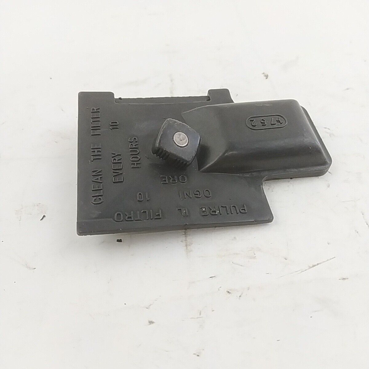 COPERCHIO FILTRO ARIA carburatore PER MOTOSEGA ALPINA CASTOR 40 ricambi usati