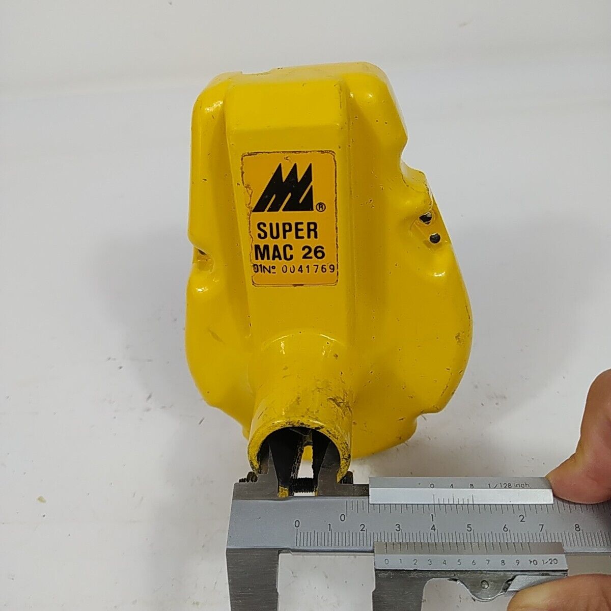 SUPPORTO CAMPANA E FRIZIONE per decespugliatore SUPER MAC 26 ricambi usati