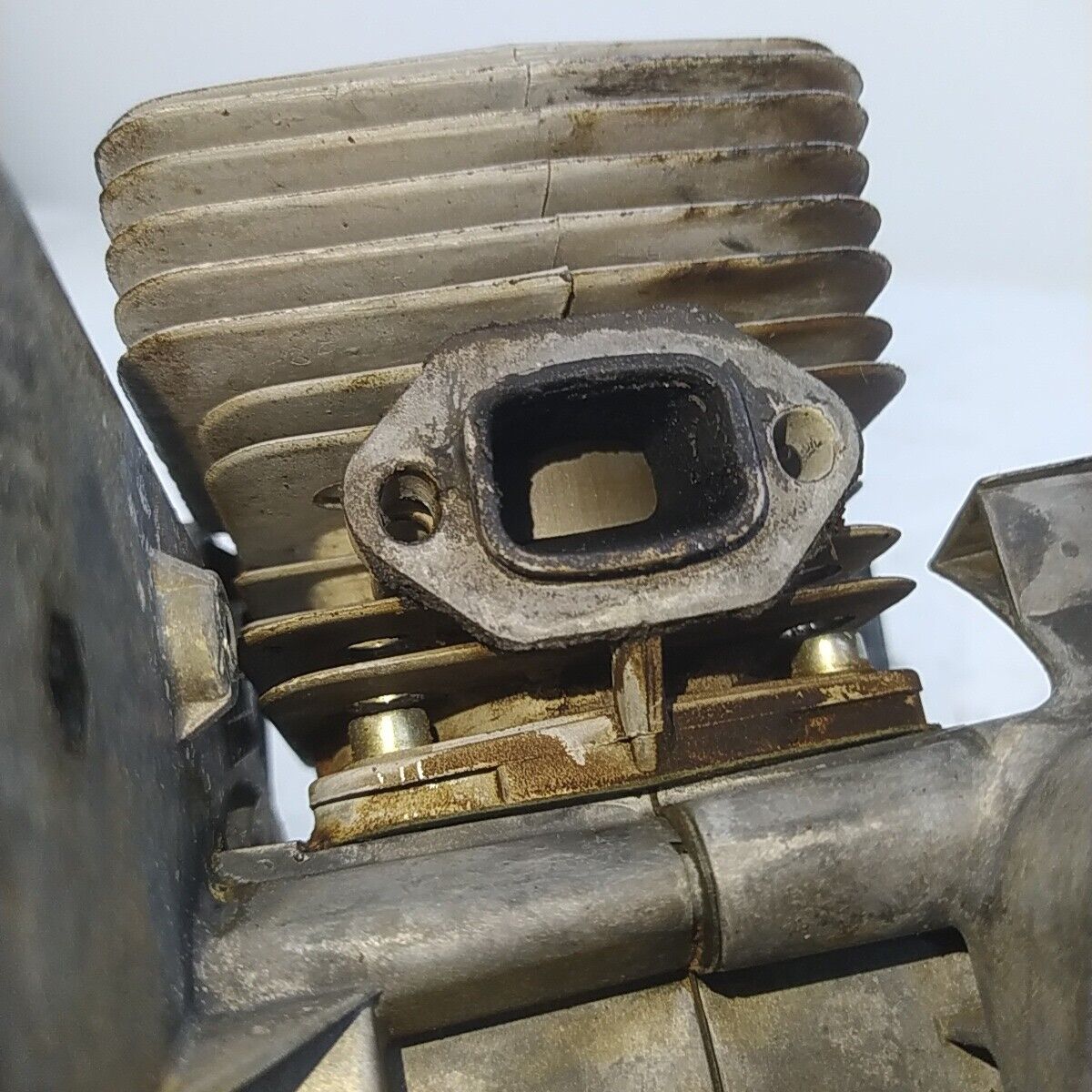 motosega CASTOR ALPINA 450 ricambio MOTORE COMPLETO CILINDRO E PISTONE Usato
