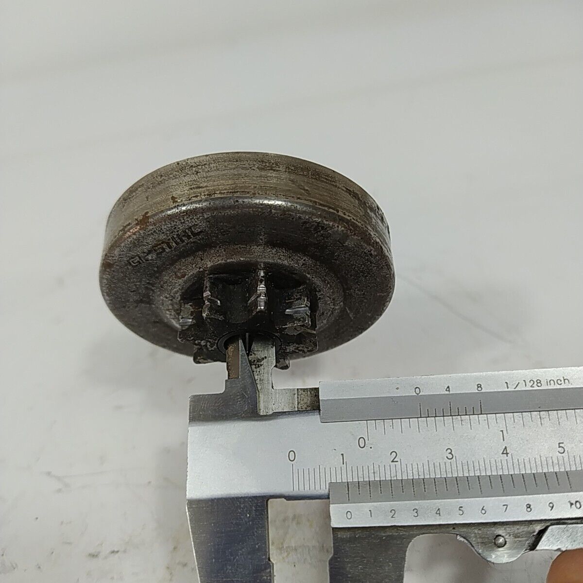 CAMPANA FRIZIONE ROCCHETTO CATENA 8d PER MOTOSEGA STIHL MS 150 ricambi usati