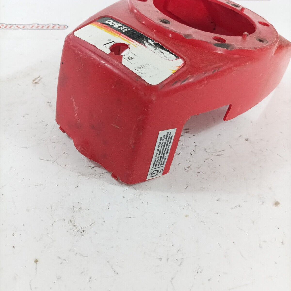 Cuffia copri motore per DECESPUGLIATORE Emak Efco Oleo mac Dynamac ricambi usati