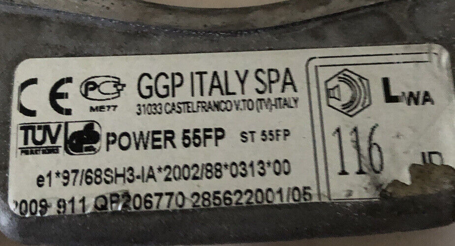 MARMITTA PER  DECESPUGLIATORE ALPINA STAR 45P CASTOR 55P ricambi usati