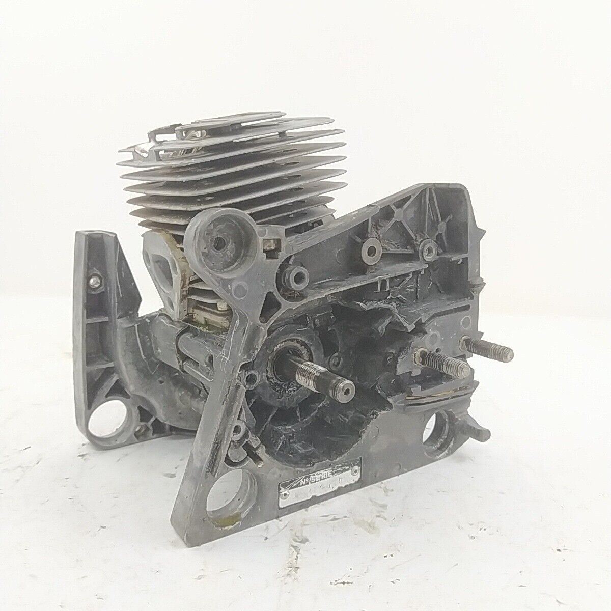 motosega CASTOR ALPINA 450 ricambio MOTORE COMPLETO CILINDRO E PISTONE Usato