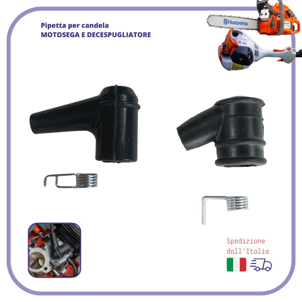ricambi cappuccio PIPETTA candela accensione per motosega decespugliatore taglia
