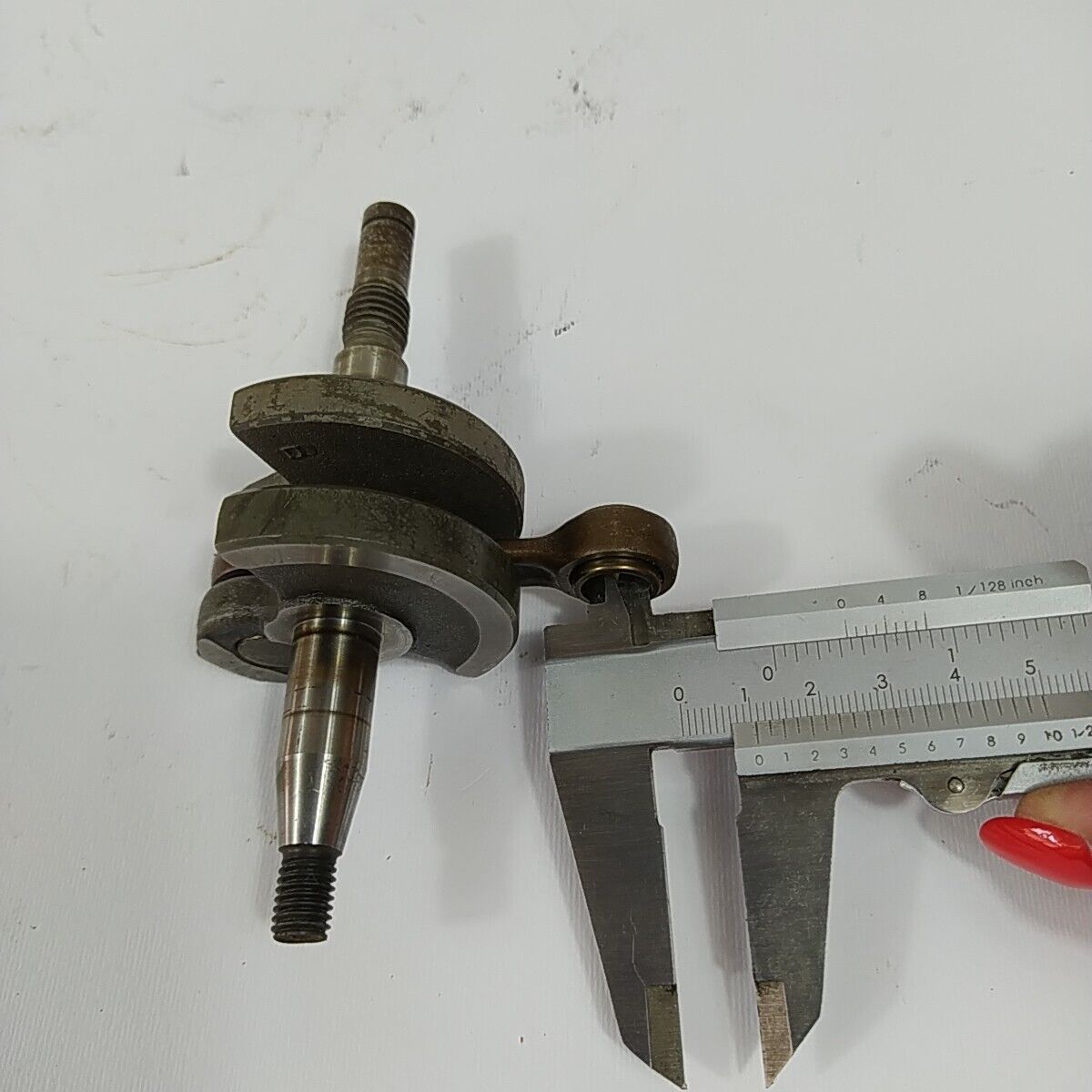 ALBERO MOTORE E DADO VOLANO per motosega MCCULLOCH 45 EUROPA 92 ricambi usati