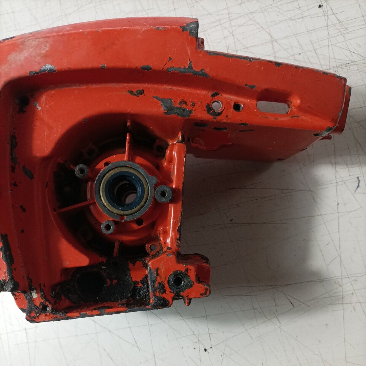 CARTER BASAMENTO CILINDRO TELAIO ARANCIO PER MOTOSEGA CASTOR C70 ALPINA A 70