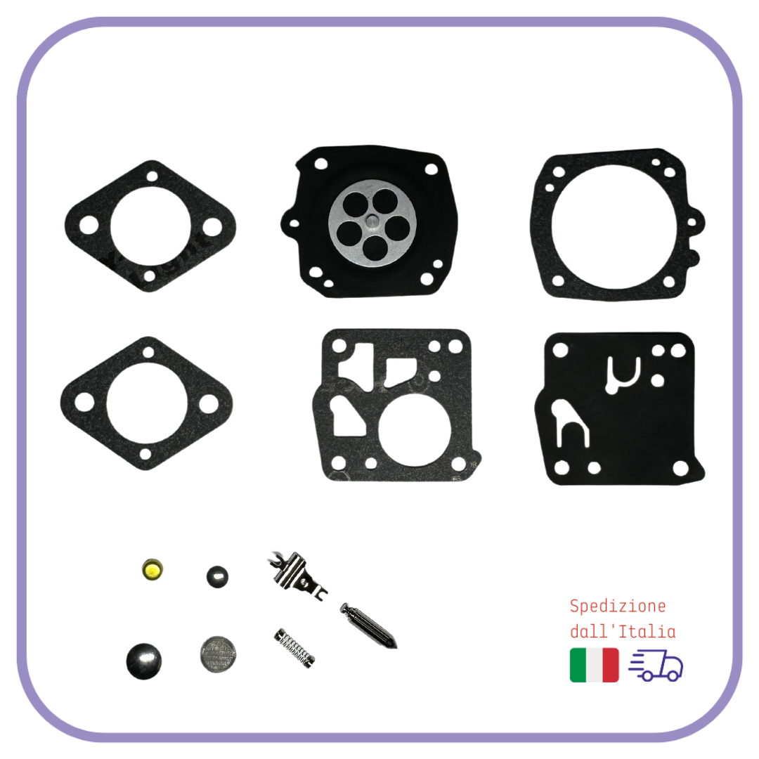 kit MEMBRANE per carburatore TILLOTSON HS motosega ALPINA e ricambi Echo OLEOMAC
