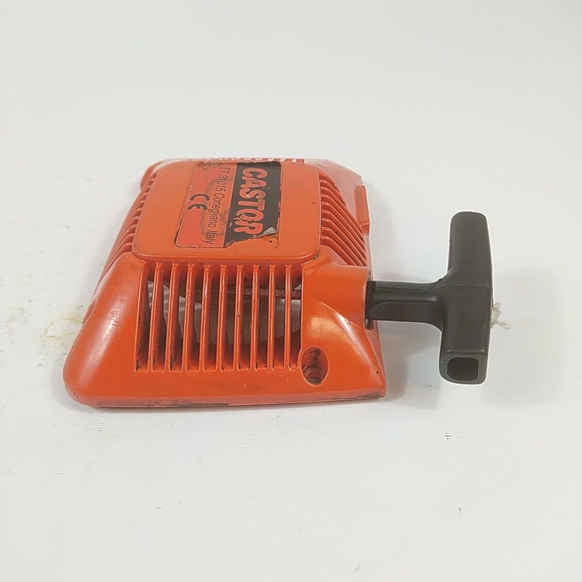 motosega CASTOR ALPINA 450 ricambio COPERCHIO di AVVIAMENTO trascinatore usato