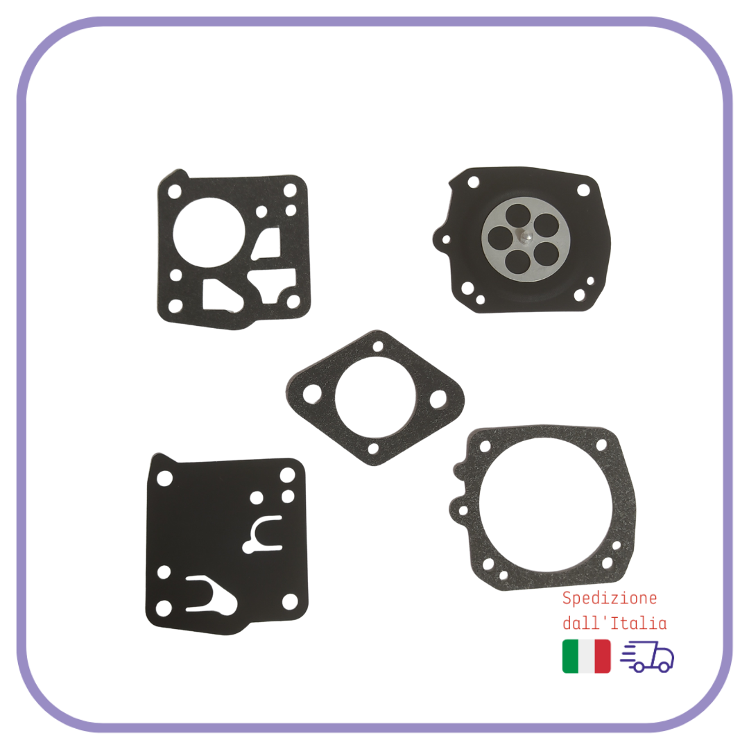 KIT MEMBRANE e guarnizione per carburatore TILLOTSON HS motosega HUSQVARNA STIHL