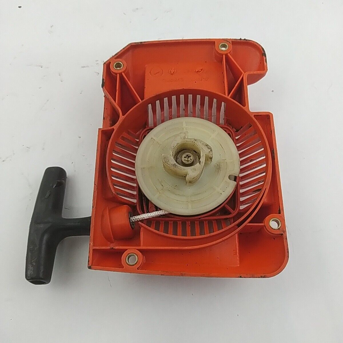 motosega CASTOR ALPINA 450 ricambio COPERCHIO di AVVIAMENTO trascinatore Usato