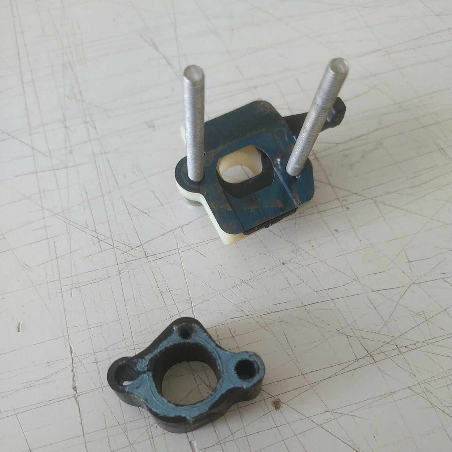 LEVA ARIA E COLLETTORE CARBURATORE ORIGINALE PER MOTOSEGA ALPINA EURO 35 N