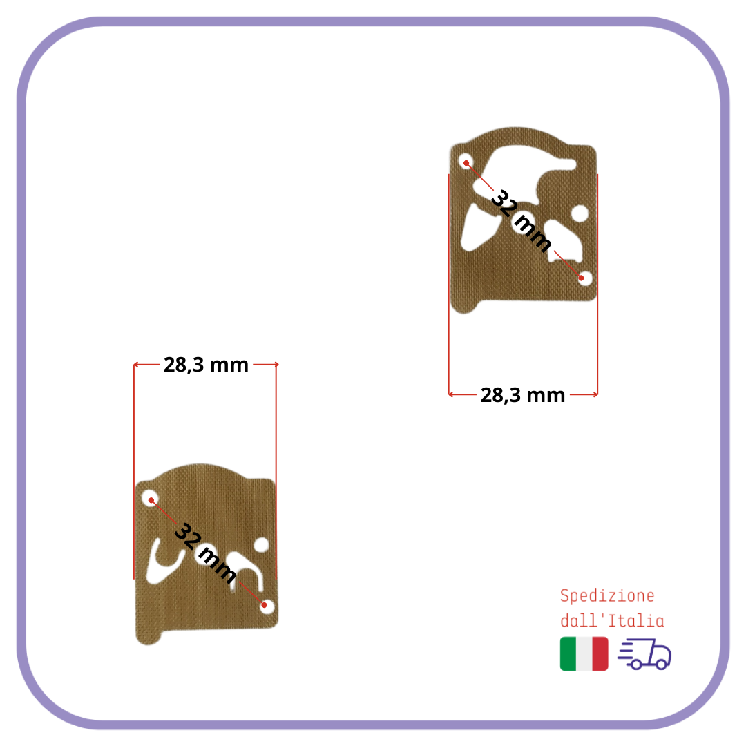 MEMBRANE carburatore WALBRO WT WAT k 20 guarnizione per decespugliatore ricambi