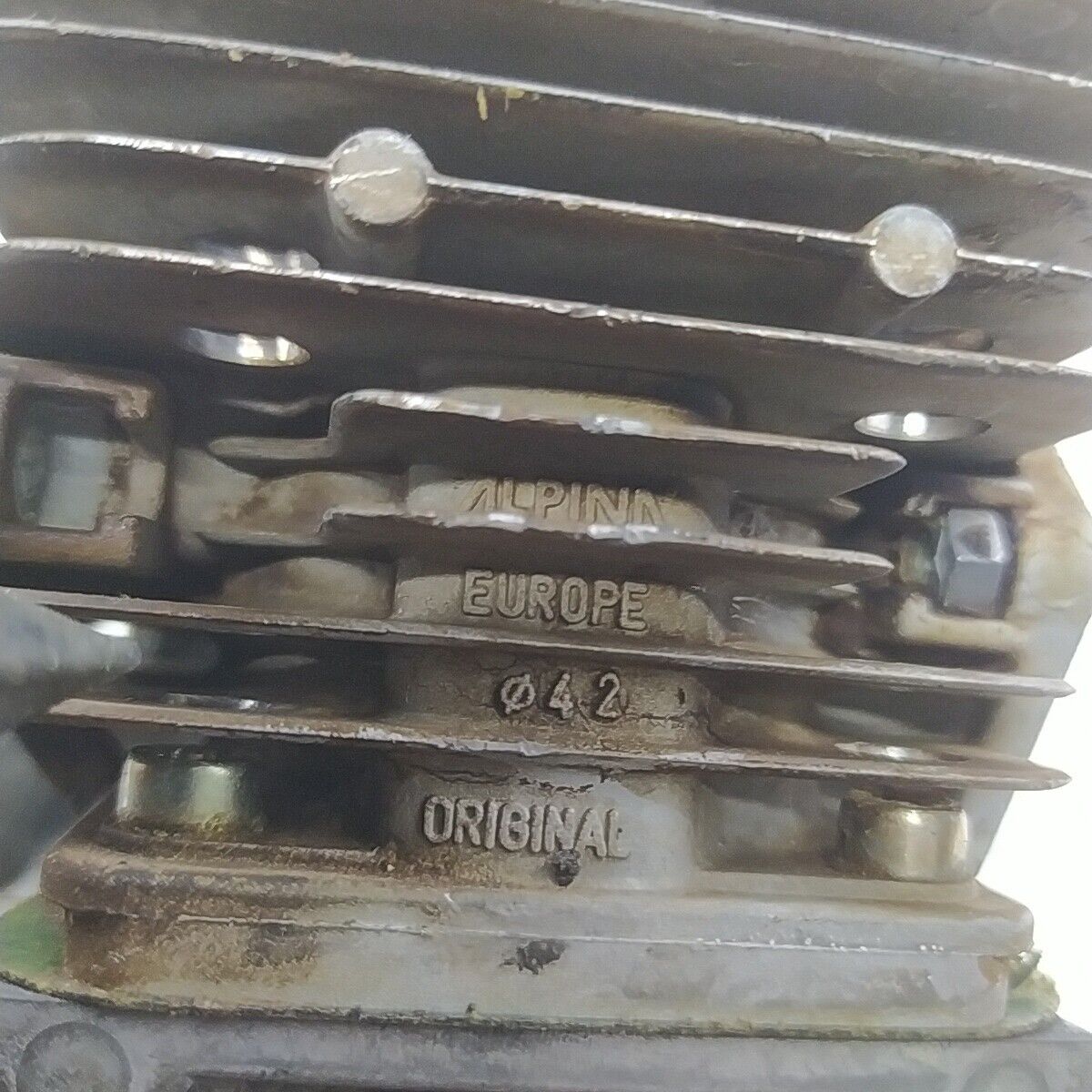 motosega CASTOR ALPINA 450 ricambio MOTORE COMPLETO CILINDRO E PISTONE Usato