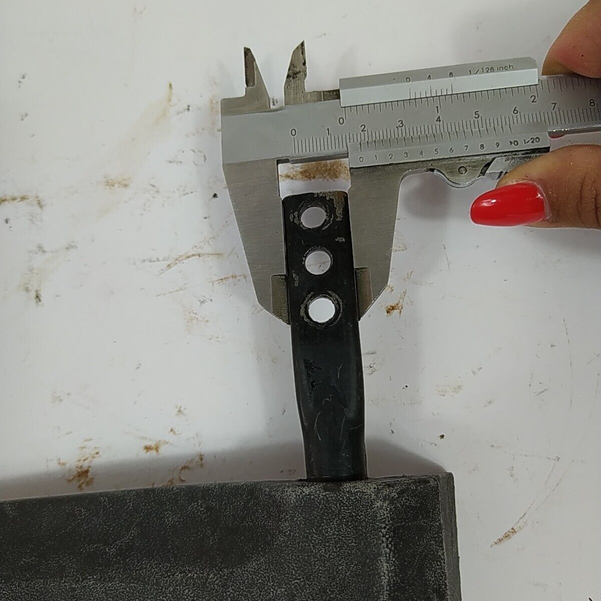 MANIGLIA PROTEZIONE BLOCCO FRENO CATENA PER MOTOSEGA CASTOR 438 ricambi usati