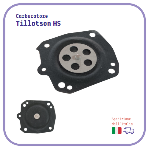 MEMBRANA per carburatore tillotson HS motosega HUSQVARNA xp 61 065 266 272 395