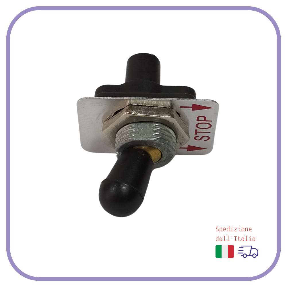 INTERRUTTORE pulsante ON OFF comando START STOP per motosega stihl alpina