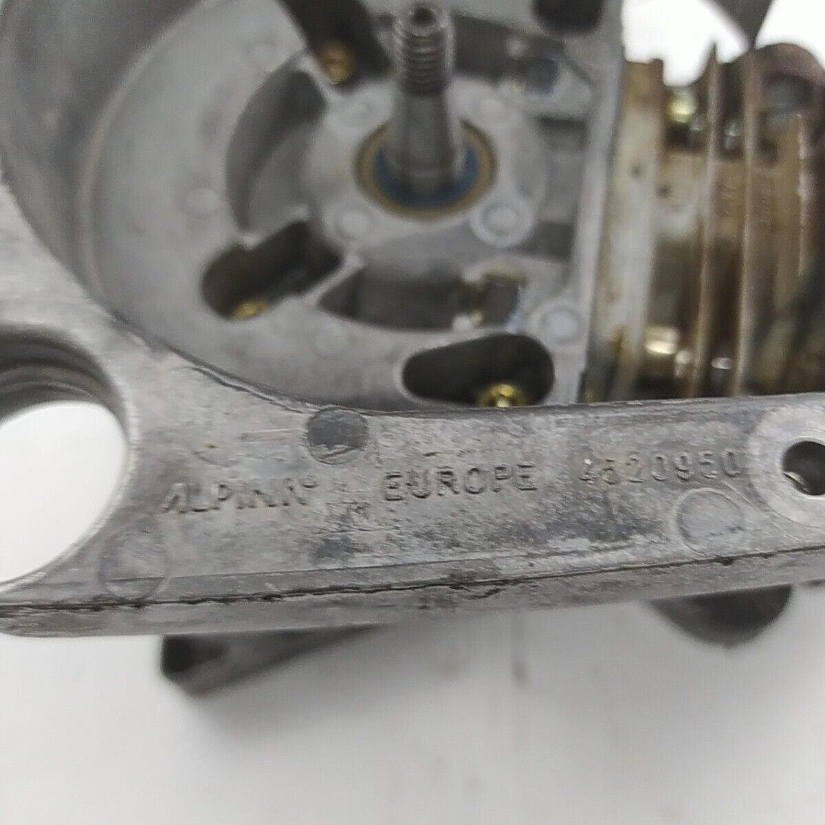 motosega CASTOR ALPINA 450 ricambio MOTORE COMPLETO CILINDRO E PISTONE Usato