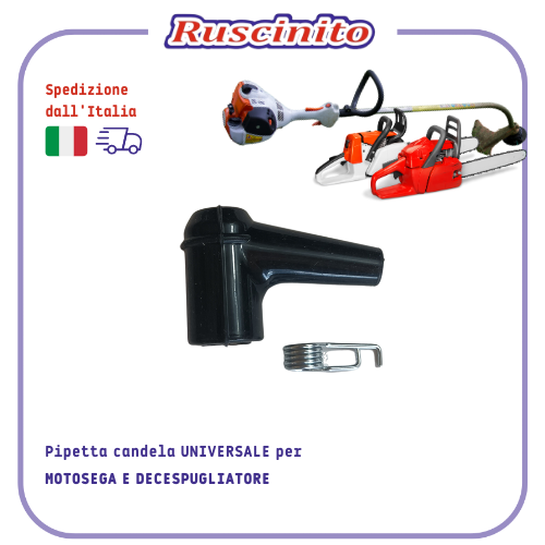 cappuccio pippetta candela d' accensione bobina per motosega decespugliatore